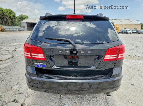 3C4PDCAB1JT208848 2018 DODGE JOURNEY Black Вид ззаду