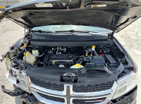3C4PDCAB1JT208848 2018 DODGE JOURNEY Black Вид задньої частини салону