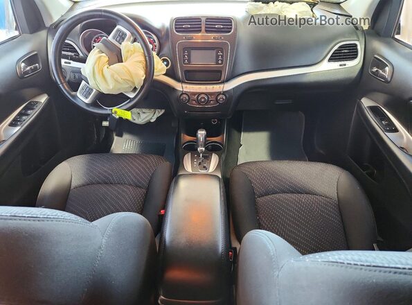 3C4PDCAB1JT208848 2018 DODGE JOURNEY Black Вид панелі приладів