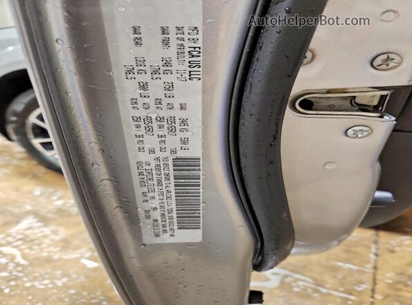 3C4PDCAB1JT212351 2018 DODGE JOURNEY Серебряный Панорамный вид салона 360°