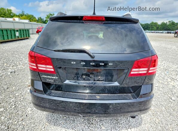 3C4PDCAB1JT383858 2018 DODGE JOURNEY Черный Вид сзади