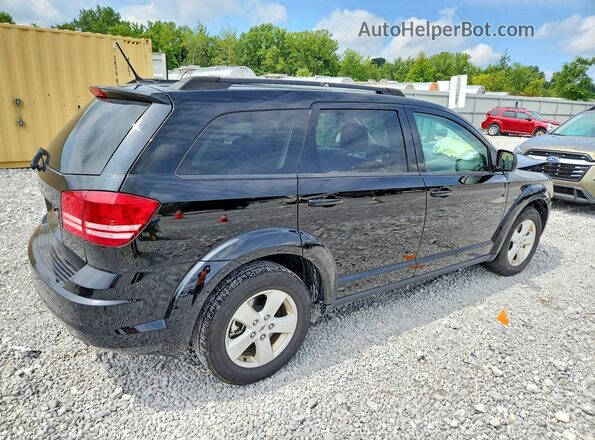 3C4PDCAB1JT383858 2018 DODGE JOURNEY Черный Задняя правая четверть