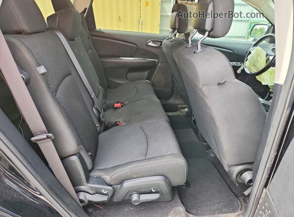 3C4PDCAB1JT383858 2018 DODGE JOURNEY Черный Вид задней части салона