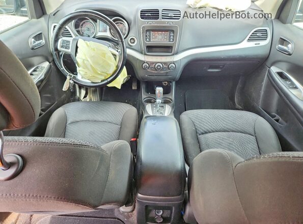3C4PDCAB1JT383858 2018 DODGE JOURNEY Черный Вид панели приборов