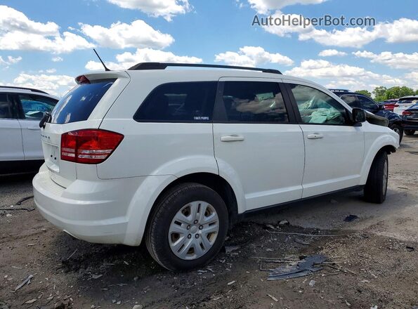 3C4PDCAB1JT421654 2018 DODGE JOURNEY White უკანა მარჯვენა