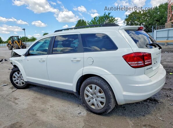 3C4PDCAB1JT421654 2018 DODGE JOURNEY White უკანა მარცხენა