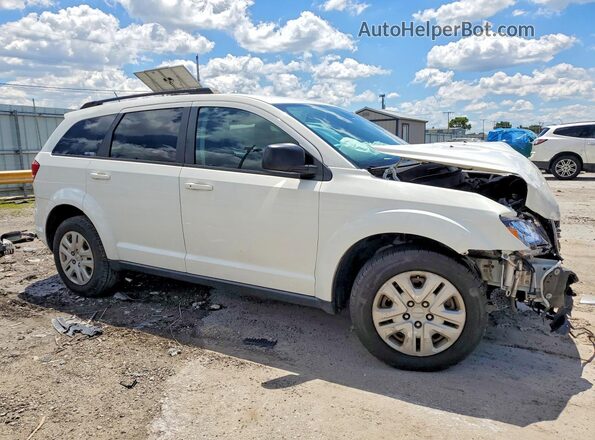 3C4PDCAB1JT421654 2018 DODGE JOURNEY White წინა მარჯვენა