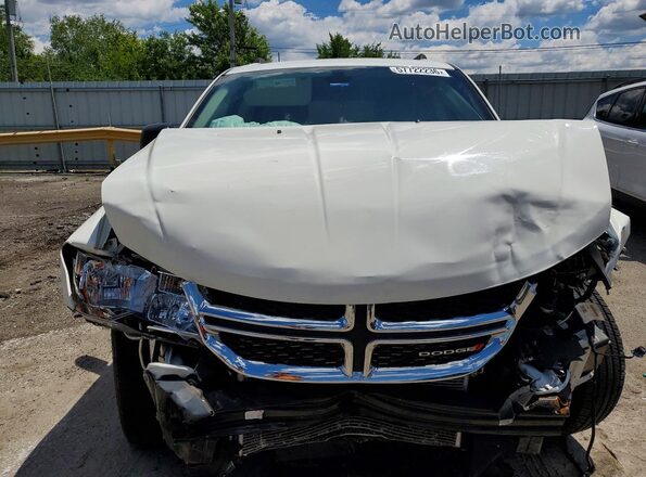 3C4PDCAB1JT421654 2018 DODGE JOURNEY White წინა ხედი