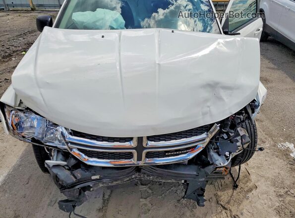 3C4PDCAB1JT421654 2018 DODGE JOURNEY White ძრავის განყოფილების ხედი