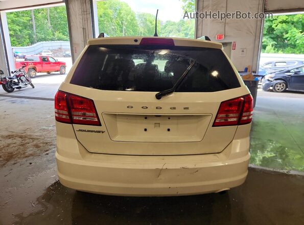 3C4PDCAB1JT521530 2018 DODGE JOURNEY White Вид ззаду
