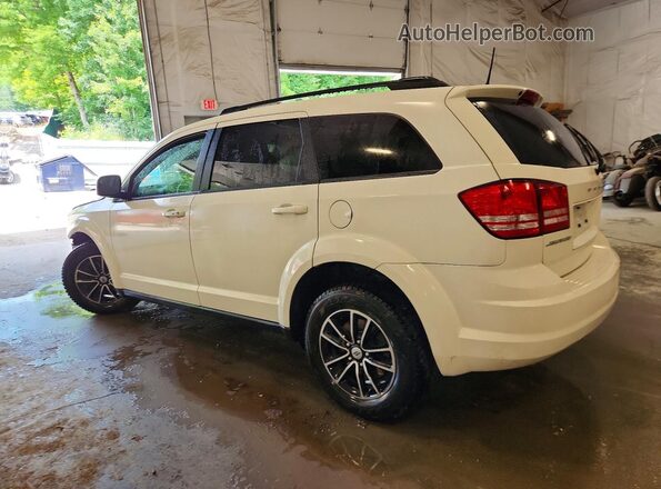 3C4PDCAB1JT521530 2018 DODGE JOURNEY White Задня ліва чверть