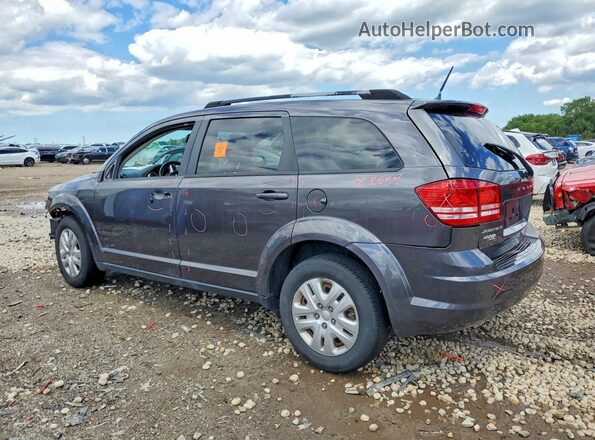 3C4PDCAB1JT527117 2018 DODGE JOURNEY Серый Задняя левая четверть