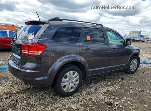 3C4PDCAB1JT527117 2018 DODGE JOURNEY Серый Задняя правая четверть