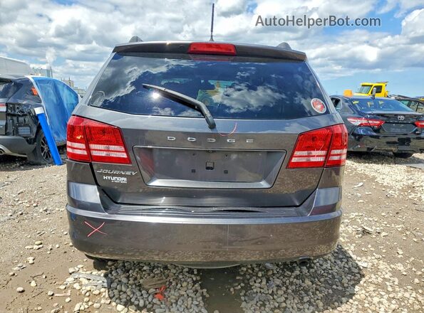 3C4PDCAB1JT527117 2018 DODGE JOURNEY Серый Вид сзади