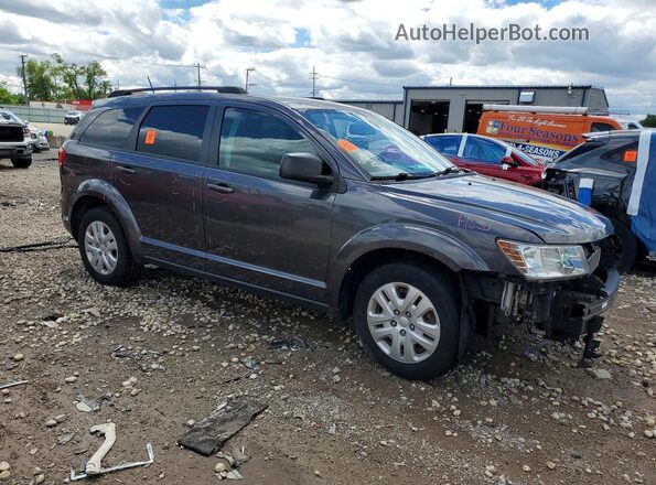 3C4PDCAB1JT527117 2018 DODGE JOURNEY Серый Передняя правая четверть