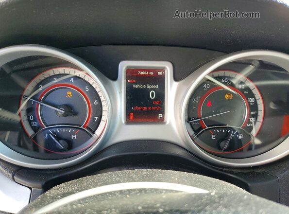 3C4PDCAB1LT199359 2020 DODGE JOURNEY Серебряный Вид щитка приборов