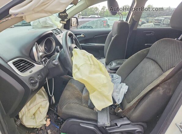 3C4PDCAB1LT262024 2020 DODGE JOURNEY Белый Вид салона спереди