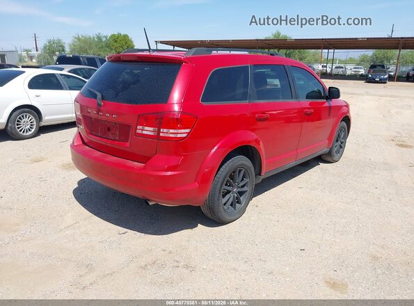 3C4PDCAB1LT279762 2020 DODGE JOURNEY Red Задня права чверть