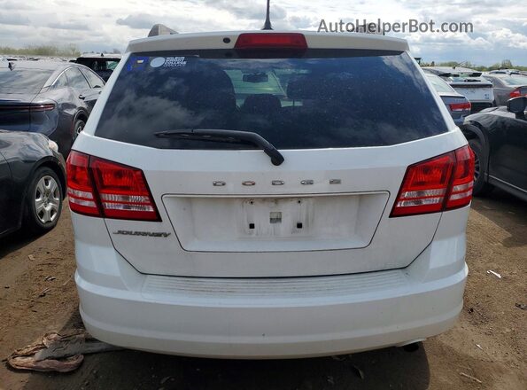 3C4PDCAB2HT538203 2017 DODGE JOURNEY White Հետևի տեսք