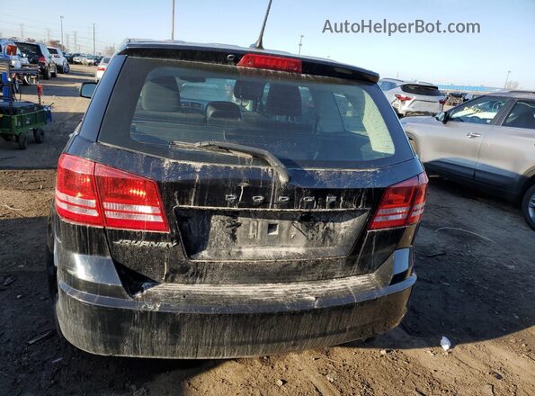 3C4PDCAB2HT682611 2017 DODGE JOURNEY Black Вид ззаду