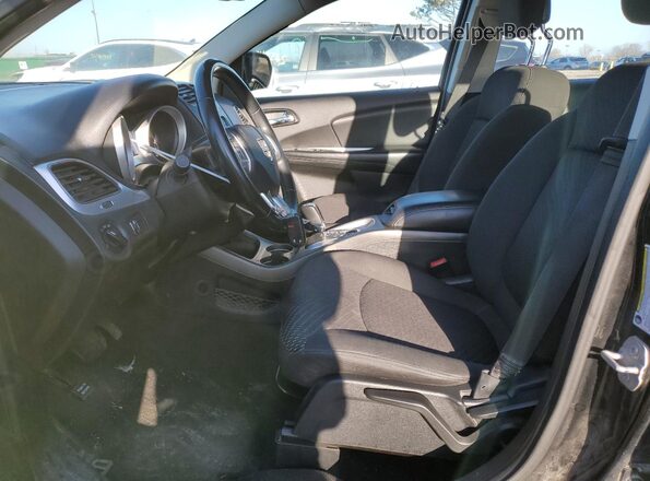 3C4PDCAB2HT682611 2017 DODGE JOURNEY Black Вид салону спереду