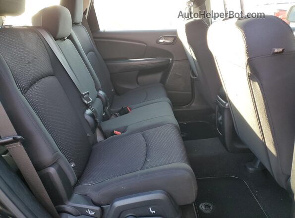 3C4PDCAB2HT682611 2017 DODGE JOURNEY Black Вид задньої частини салону