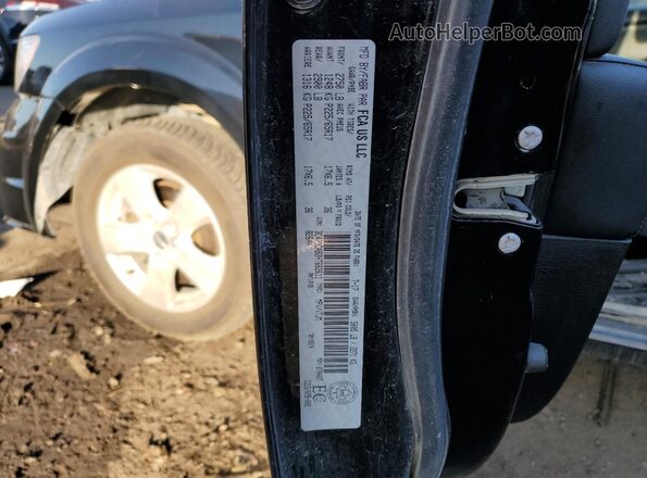 3C4PDCAB2HT682611 2017 DODGE JOURNEY Black Вид наклейки з VIN-кодом