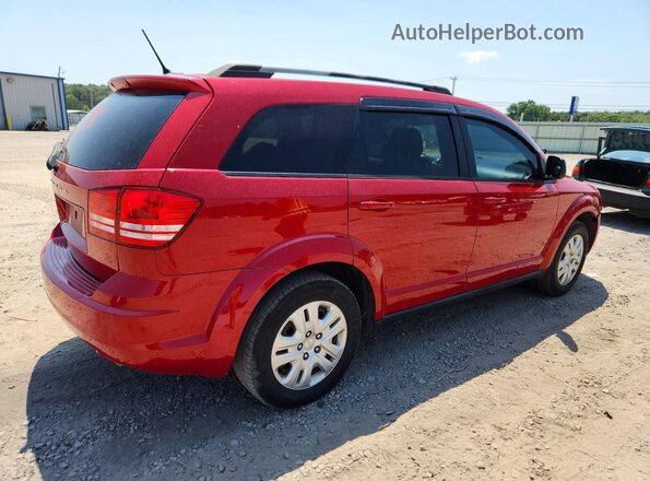 3C4PDCAB2HT691535 2017 DODGE JOURNEY Red Trasero derecho