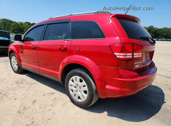 3C4PDCAB2HT691535 2017 DODGE JOURNEY Red Trasero izquierdo