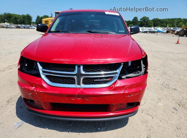 3C4PDCAB2HT691535 2017 DODGE JOURNEY Red Vista frontal