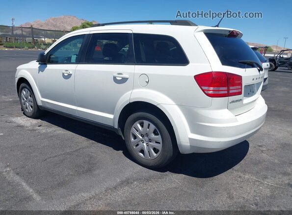 3C4PDCAB2HT709239 2017 DODGE JOURNEY White Задня ліва чверть