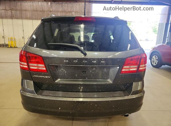 3C4PDCAB2JT228266 2018 DODGE JOURNEY Gray Вид ззаду