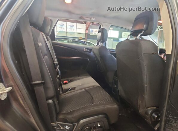 3C4PDCAB2JT228266 2018 DODGE JOURNEY Gray Вид задньої частини салону