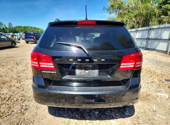 3C4PDCAB2JT310062 2018 DODGE JOURNEY Black Widok z tyłu