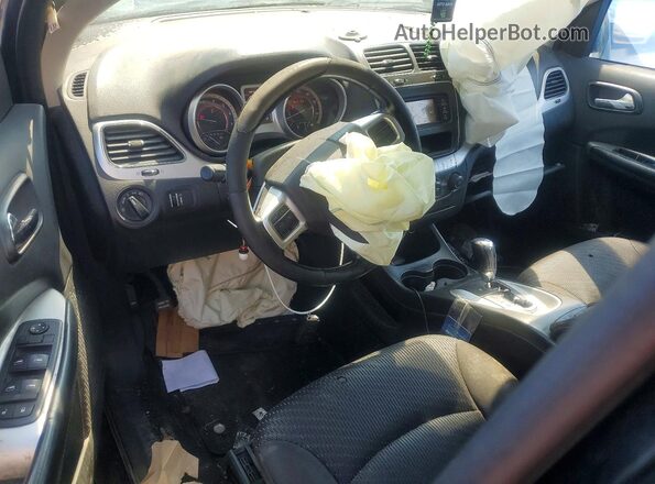 3C4PDCAB2JT310062 2018 DODGE JOURNEY Black Widok deski rozdzielczej
