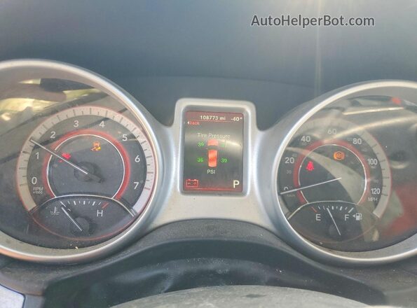 3C4PDCAB2JT310062 2018 DODGE JOURNEY Black Widok zestawu wskaźników