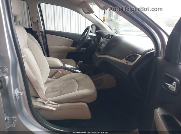 3C4PDCAB2JT310823 2018 DODGE JOURNEY Silver Widok wnętrza z przodu