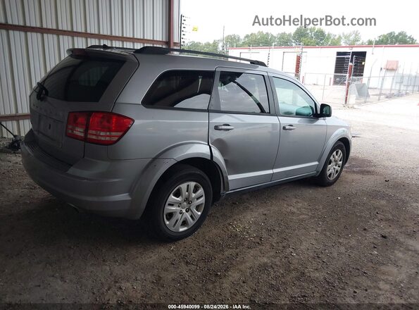 3C4PDCAB2JT310823 2018 DODGE JOURNEY Silver Tył prawy