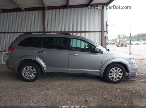 3C4PDCAB2JT310823 2018 DODGE JOURNEY Silver Widok wnętrza z tyłu
