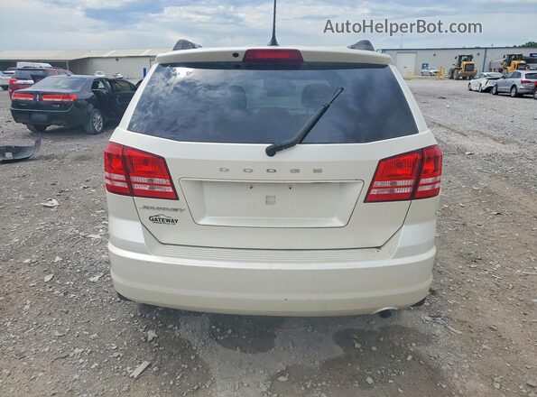 3C4PDCAB2JT381522 2018 DODGE JOURNEY White უკანა ხედი