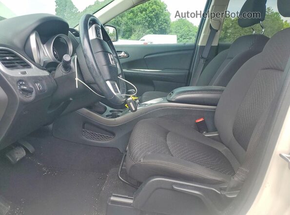 3C4PDCAB2JT381522 2018 DODGE JOURNEY White წინა სალონის ხედი