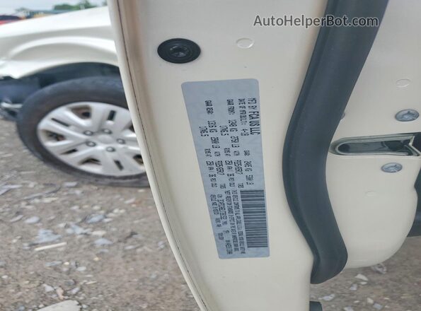 3C4PDCAB2JT381522 2018 DODGE JOURNEY White VIN კოდის სტიკერის ხედი