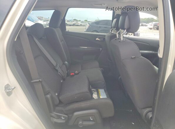 3C4PDCAB2JT381522 2018 DODGE JOURNEY White უკანა სალონის ხედი
