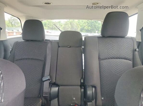 3C4PDCAB2JT381522 2018 DODGE JOURNEY White უკანა სავარძლების ხედი