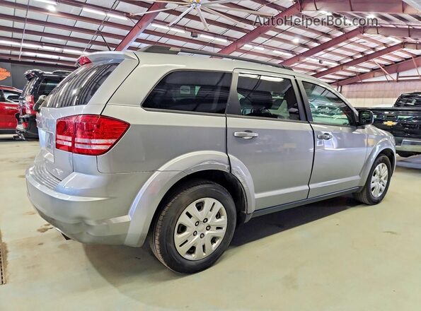 3C4PDCAB2JT383187 2018 DODGE JOURNEY Silver უკანა მარჯვენა
