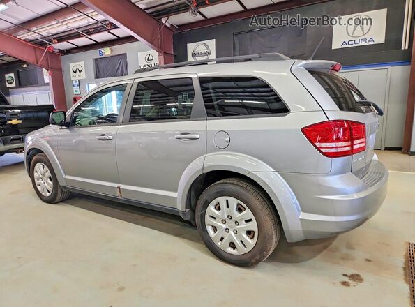 3C4PDCAB2JT383187 2018 DODGE JOURNEY Silver უკანა მარცხენა