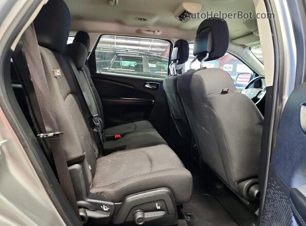 3C4PDCAB2JT383187 2018 DODGE JOURNEY Silver უკანა სალონის ხედი