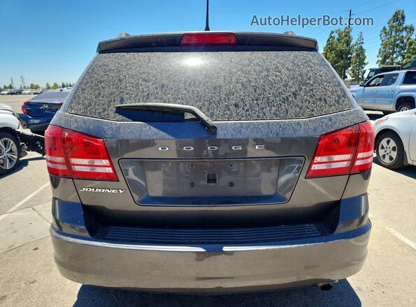 3C4PDCAB2JT383805 2018 DODGE JOURNEY Charcoal უკანა ხედი