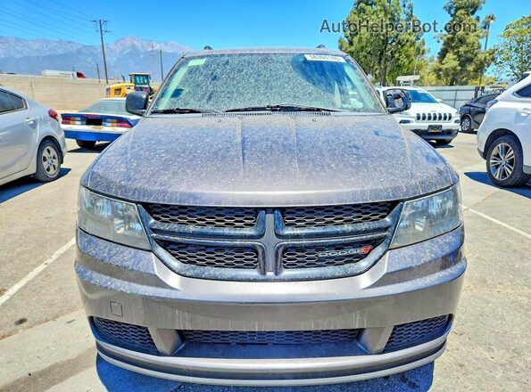 3C4PDCAB2JT383805 2018 DODGE JOURNEY Charcoal წინა ხედი