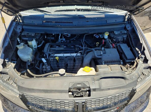 3C4PDCAB2JT383805 2018 DODGE JOURNEY Charcoal ძრავის განყოფილების ხედი